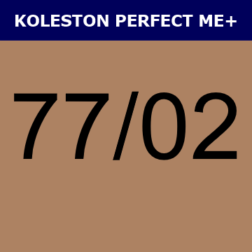 Wella Koleston Perfect Me + 77/02 Intense Medium Blonde Natural Matt