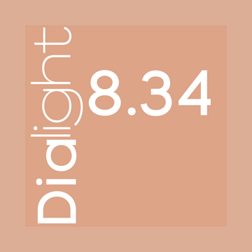 Loreal Dia Light 8.34 Light Gold Copper Blonde