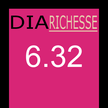 Loreal Dia Richesse 6.32 – Dark Blonde Golden Iridescent 50ml