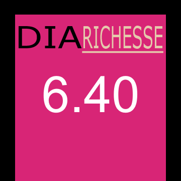 DIA RICHESSE 6 DARK BLONDE 50ml