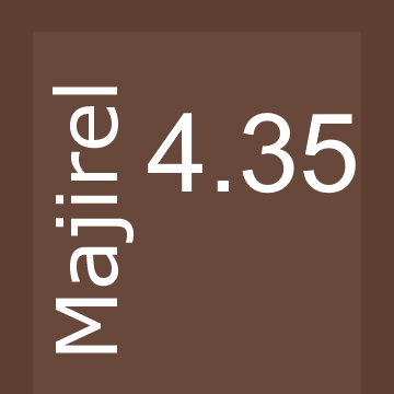 LOreal Majirel 4.35 – Golden Mahogany Brown