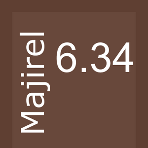 LOreal Majirel 6.34 – Dark Golden Copper Blonde