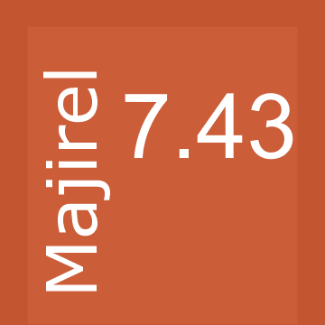 LOreal Majirel 7.43 Copper Golden Blonde