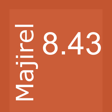 LOreal Majirel 8.43 Light Copper Gold Blonde Majirouge