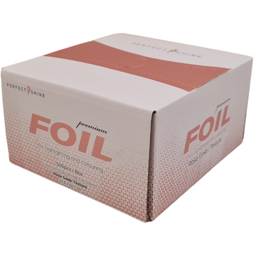 Perfect Shine Silver Pop-Up Foil Sheets - Rose Gold, Textured 273mm x 127mm