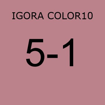 Schwarzkopf Igora Color 10 5-1 Light Brown Cendre 60ml