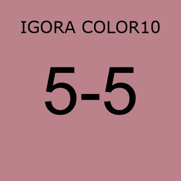 Schwarzkopf Igora Color 10 – 5-5 Hellblond Gold, 60 Ml, 10 Min. Einwirkzeit