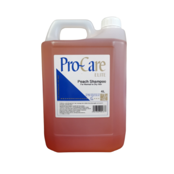 Elite Peach Shampoo 4 litres