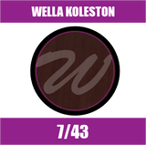 Buy Wella Koleston Perfect Me + 7/43 Medium Blonde Red Gold at Wholesale Hair Colour