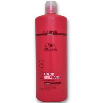 Wella Invigo Color Brilliance 1 Litre Coarse Shampoo