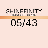 Wella Shinefinity Zero Lift Glaze 60ml 05/43 Hot Chilli