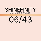 Wella Shinefinity Zero Lift Glaze 60ml 06/43 Copper Sunset