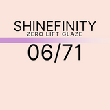 Wella Shinefinity Zero Lift Glaze 60ml 06/71 Frosted Chestnut