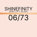 Wella Shinefinity Zero Lift Glaze 60ml 06/73 Caramel Chocolate