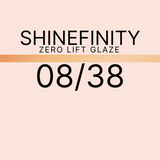 Wella Shinefinity Zero Lift Glaze 60ml 08/38 Honey Latte