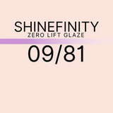 Wella Shinefinity Zero Lift Glaze 60ml 09/81 Platinum Opal
