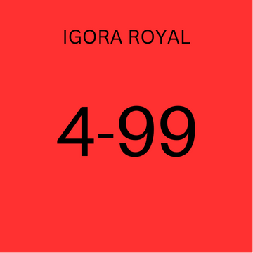 Schwarzkopf Igora Royal 4-99 Violet Extra Medium Brown