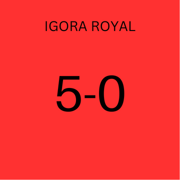 Schwarzkopf Igora Royal 5-0 Natural Light Blonde
