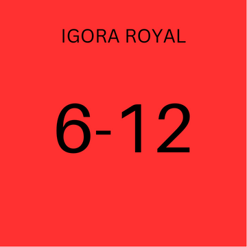 Schwarzkopf Igora Royal 6-12 Cendre Plus Dark Blonde