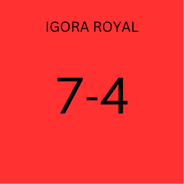 Schwarzkopf Igora Royal 7-4 Beige Medium Blonde