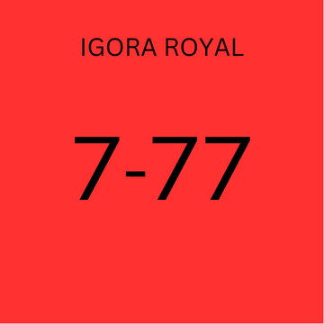 Schwarzkopf Igora Royal 7-77 Copper Extra Medium Blonde