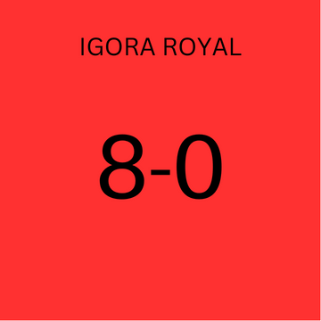 Schwarzkopf Igora Royal 8-0 Natural Light Blonde