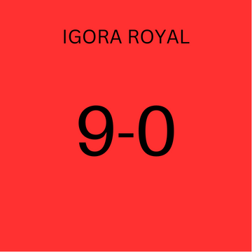 Schwarzkopf Igora Royal 9-0 Extra Light Natural Blonde