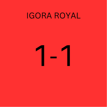 Schwarzkopf Igora Royal 1-1 Cendre Black