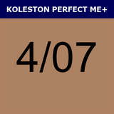 Buy Wella Koleston Perfect Me + 4/07 Medium Natural Brunette Brown at Wholesale Hair Colour
