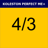 Buy Wella Koleston Perfect Me + 4/3 Medium Brown Gold at Wholesale Hair Colour