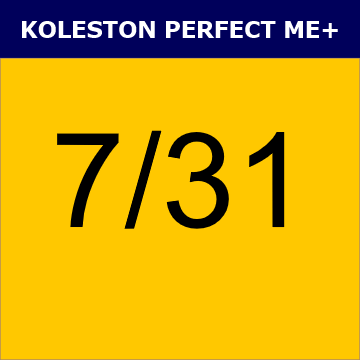 Buy Wella Koleston Perfect Me + 7/31 Medium Blonde Gold Ash at Wholesale Hair Colour