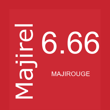 LOreal Majirel 6.66 - Dark Extra Red Blonde Majirouge