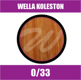 Buy Wella Koleston Perfect Me + 0/33 Intense Gold at Wholesale Hair Colour