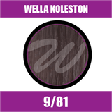 Buy Wella Koleston Perfect Me + 9/81 Very Light Blonde Pearl Ash at Wholesale Hair Colour